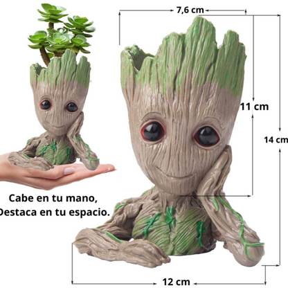 Maceta Decorativa Arbolito 14 cm